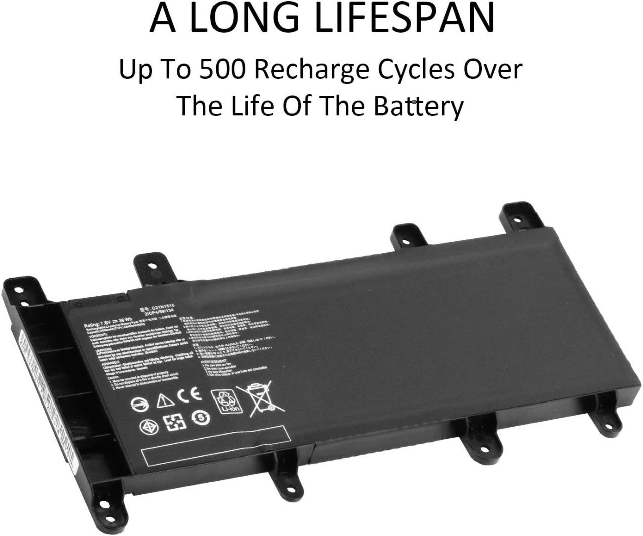 C21N1515 Batterie pour ASUS X756U X756UA X756UB X756UJ X756U...